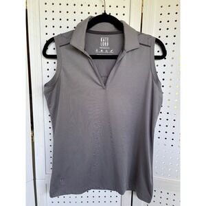 Kate Lord Performance Golf Pickleball Tennis Sleeveless Tank Women's S Gray Pink